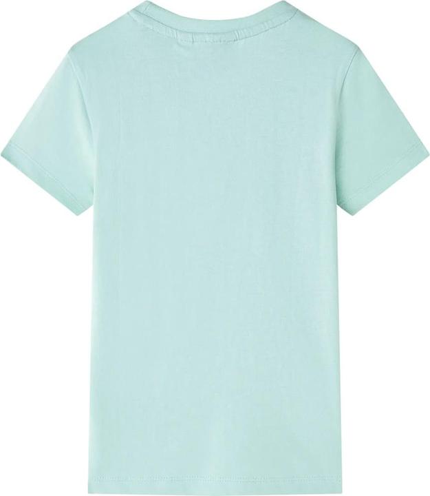 Immagine prodotto VidaXL Maglietta per bambini Verde menta chiaro 92,Materiale: 100 (92)