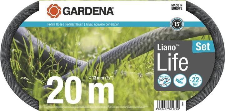 Produktbild Gardena Liano Life 1/2 Set (20 m, 13 mm)