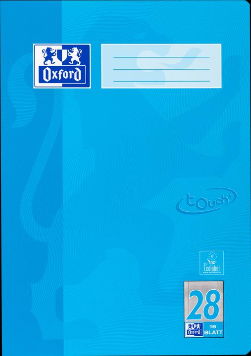 Actual product image Oxford Exercise book, A4, ruling 28 (A4, Checked, Hardcover)