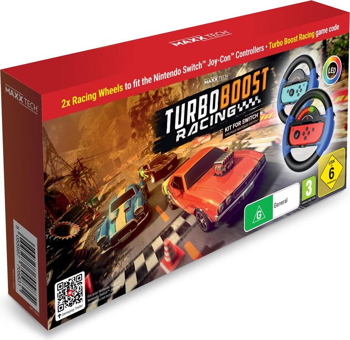 Image du produit Maxx Tech Kit de course Turbo Boost (Switch Lite, Switch OLED, Switch)