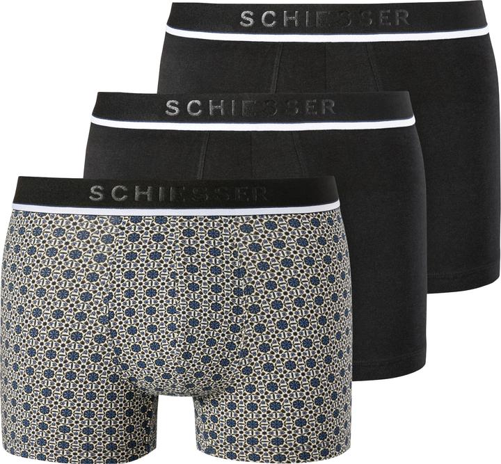 Schiesser Herren-Pants 3er-Pants (M, 3er Pack)