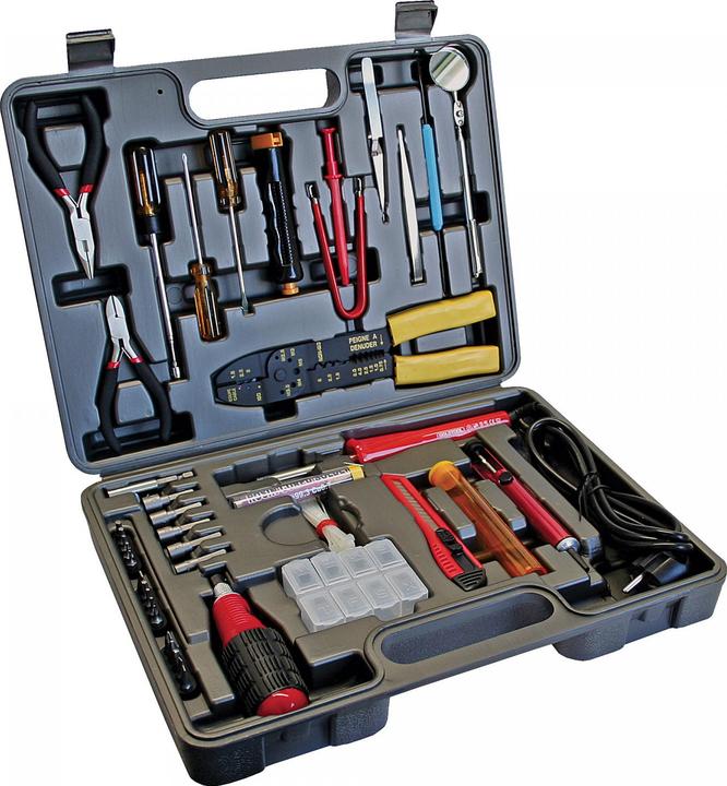 InLine Tool set for computers and electronics, 61 pieces