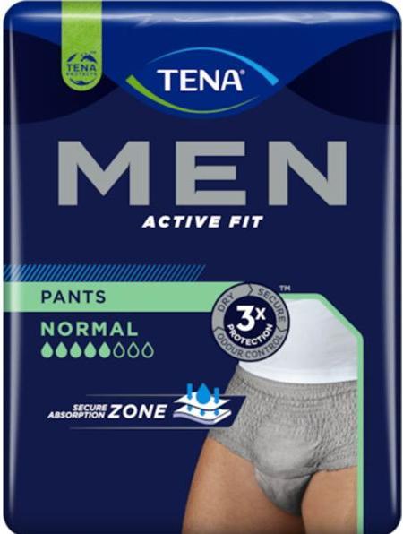 Actual product image Tena Men Active Fit Pants Normal (10 x, Large, Large plus)