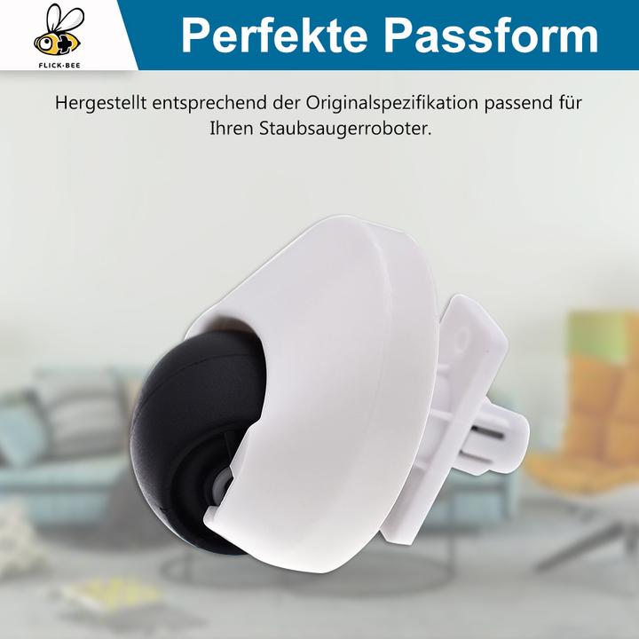 Produktbild Flickbee Ersatz Vorderrad für Xiaomi Roborock S6 und S7 Serie