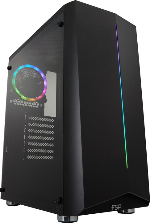 Immagine prodotto Fortron Case ATX Midi Tower CMT151 senza NT USB3.0 ARGB 120mm (ATX)