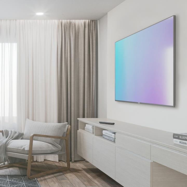 Image du produit Hama Support TV mural, OLED, plat, pivotant, extensible, 229cm (90") à 50kg (Mur, 90", 50 kg)
