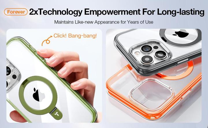 Actual product image Torras Upro Ostand SS (Apple iPhone 15 Pro Max)