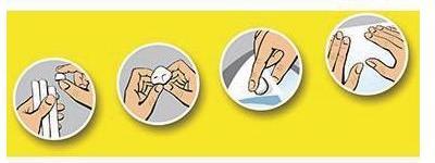 Image du produit UHU Tampons adhésifs patafix transparents