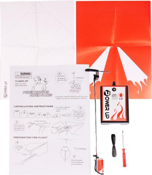 Immagine prodotto Ueli Express Aeroplano di carta motorizzato