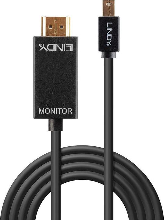 Actual product image Lindy HDMI (Typ A) — Mini DisplayPort (5 m, HDMI)