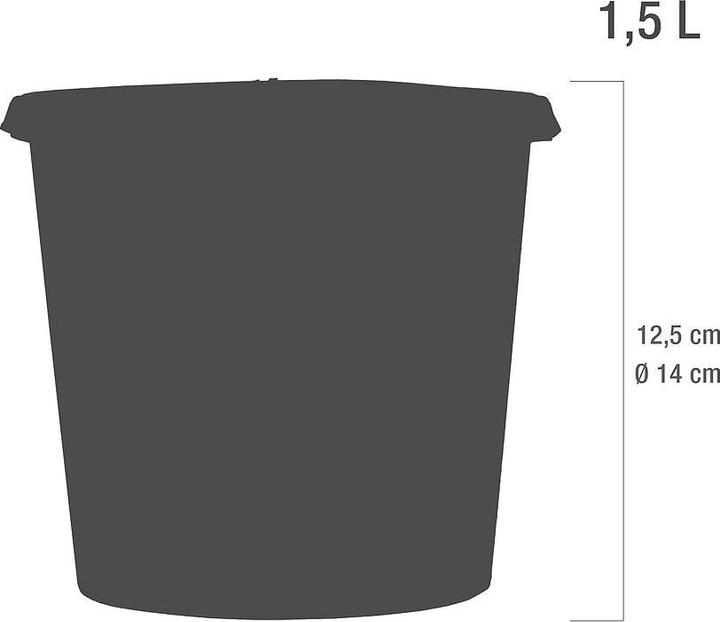 Immagine prodotto Teqler Raccoglitore a canula Eco Line da 1,5 litri