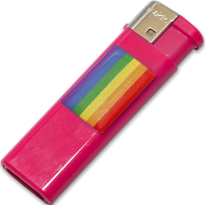 Foire? Fuscia Plus Légère Avec Drapeau Lgbt