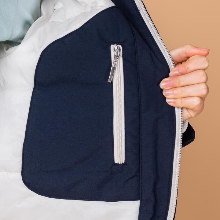 Immagine prodotto Fouganza Giacca da equitazione invernale 500 impermeabile e calda per bambini blu navy (128)