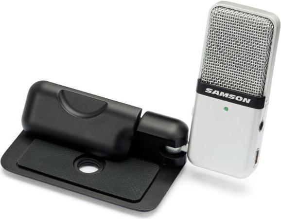 Produktbild Samson Go Mic USB Mikrofon mit Audiofly InEar Hörer