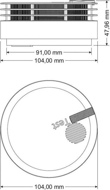 Actual product image Hekatron Genius Plus