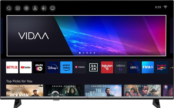 Actual product image JVC Fernseher 40 Zoll Smart TV VIDAA LT-40VDF5455 - Full HD Fernseher, HDR TV mit Triple-Tuner (40", LED, Full HD, 2025)