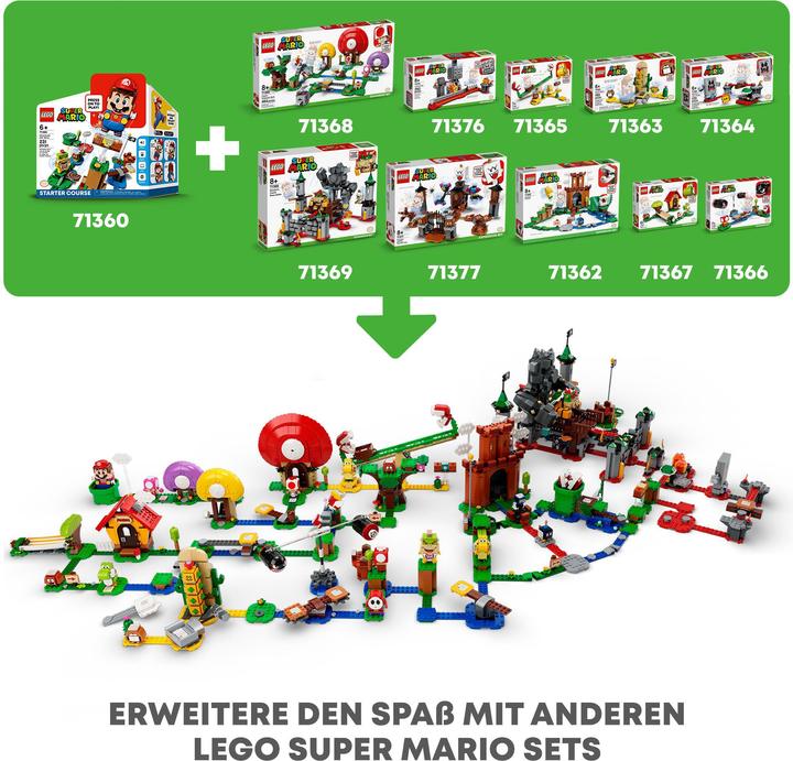 Produktbild LEGO Bowsers Festung- Erweiterungsset (71369, LEGO Super Mario)