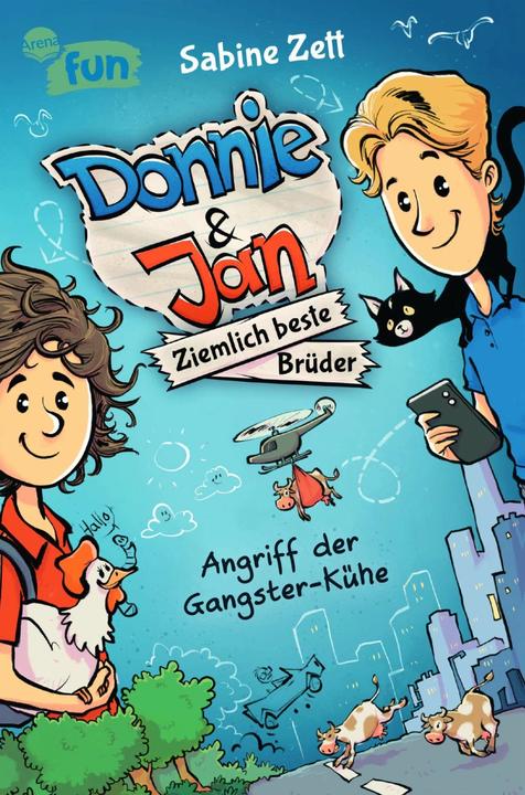 Produktbild Donnie & Jan – Ziemlich beste Brüder. Angriff der Gangster-Kühe (Sabine Zett, Daniel Stieglitz, Deutsch)