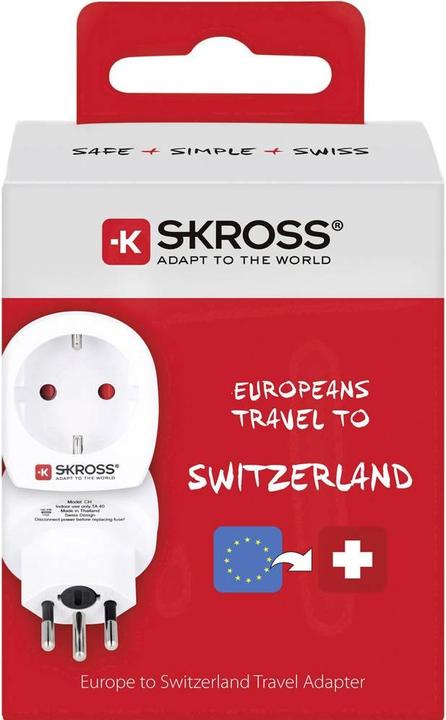 Actual product image Skross Europe to Switzerland