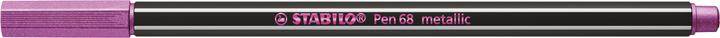 Image du produit STABILO Stylo feutre métallique Pen 68 Premium (Pink, 1 x)