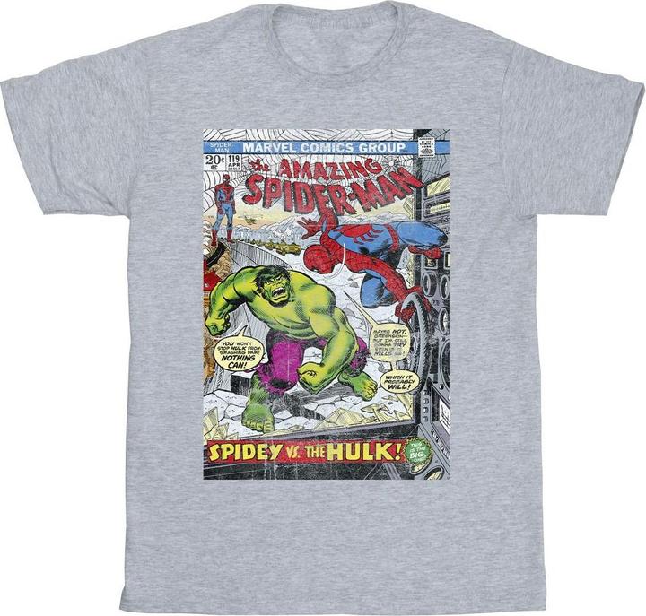 SpiderMan VS Hulk Cover TShirt