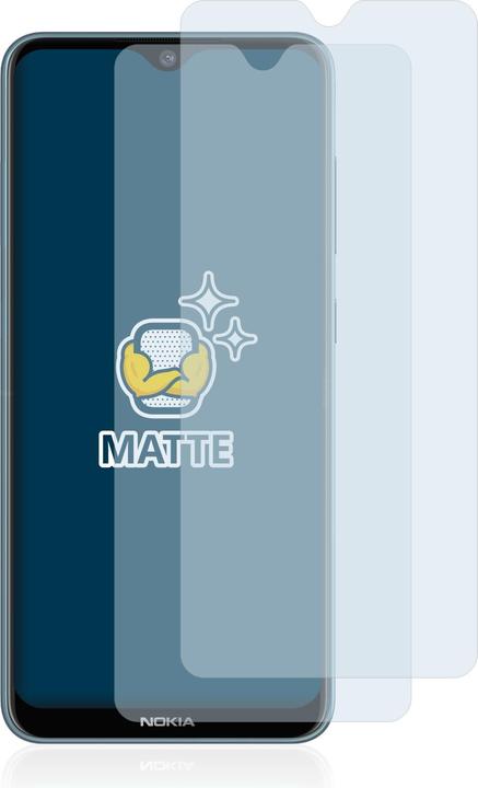 Actual product image BROTECT Anti-glare screen protector matt (2 Piece, Nokia 6.2)
