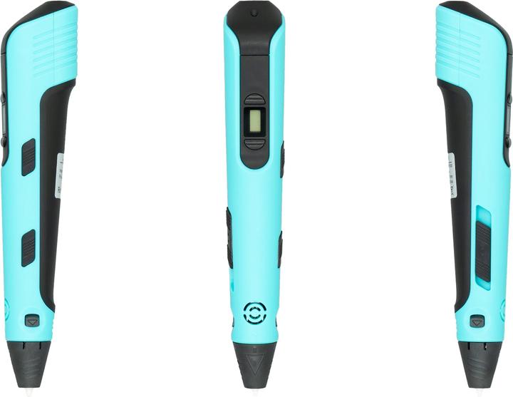 Immagine prodotto Monox Penna 3D Big Pack, set iniziale con filamenti, tappetino in silicone, libretto di modelli - blu