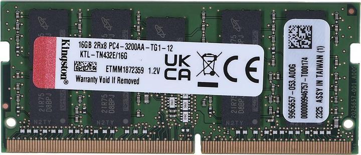 Produktbild Kingston Ddr4 Ecc Sodimm (1 x 16GB, 3200 MHz, DDR4-RAM, SO-DIMM)