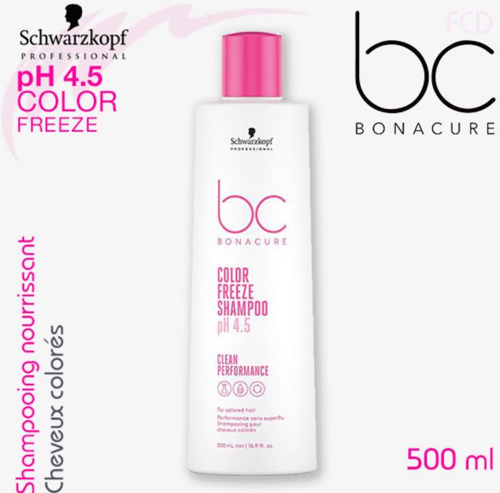 Produktbild Schwarzkopf BC Color Freeze - Shampoo (500 ml, Flüssiges Shampoo)