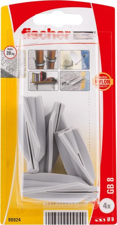 Produktbild Fischer Gasbetondübel GB 8 (4 Stk.)