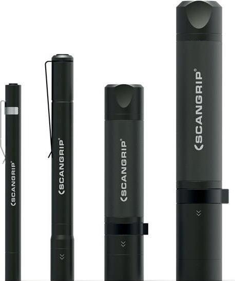 Actual product image Scangrip LED torch FLASH Pencil 75 lm 2 x AAAA BAtterien 40 m (18.50 cm, 75 lm)
