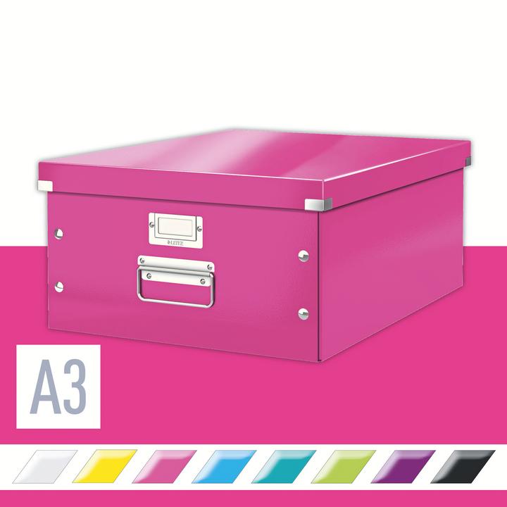 Image du produit Leitz Boîte de stockage WOW Click & Store (A3)