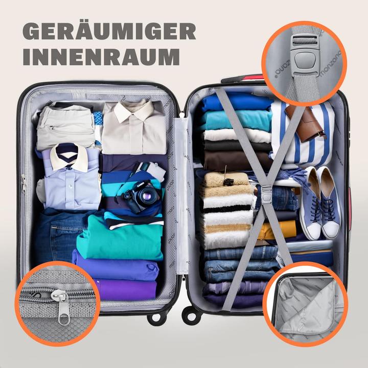 Produktbild Monzana Hartschalenkoffer (62 l, M (50 - 90l))