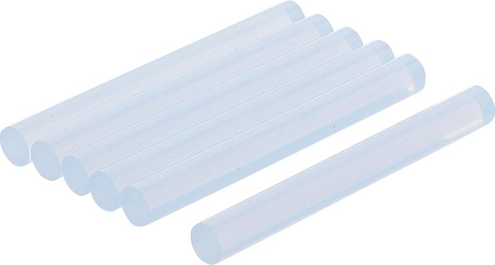 BGS Heissklebe-Patronen transparent Ø 11 mm, 100 mm 6-tlg.