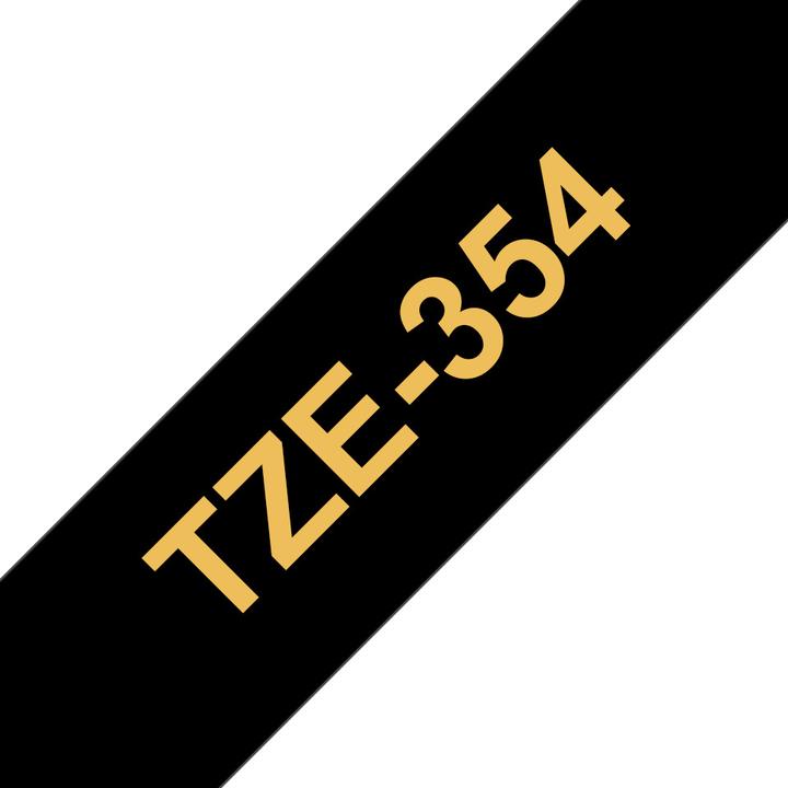 Produktbild Brother Tze-354 (2.40 cm, Gold)