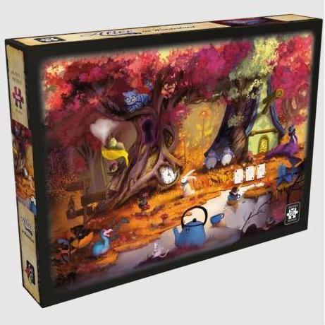 Productafbeelding Gigamic Arcana puzzel: Alice in Wonderland, 1000 stukjes (1000 onderdelen)