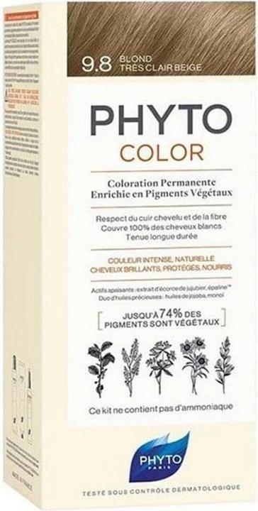 Produktbild Phyto Color Kit Coloration 9.8 Very Light Beige Blonde (9.8-rubio beige muy claro)