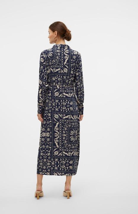 Actual product image Vero Moda VMGIDDE Langes Kleid Hemdblusenkleid (S)
