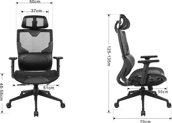 Actual product image Sandberg ErgoFusion Gaming Chair
