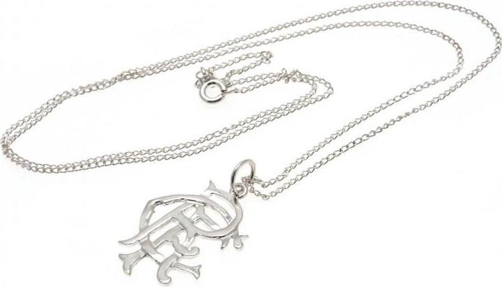 Rangers FC Wappen Halskette mit Anhänger Sterling Silber (100% synthetisches Material)