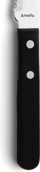 Produktbild Amefa PIZZA Steakmesser Set 6-teilig schwarz, für 6 Personen (6 Stück, Messer)
