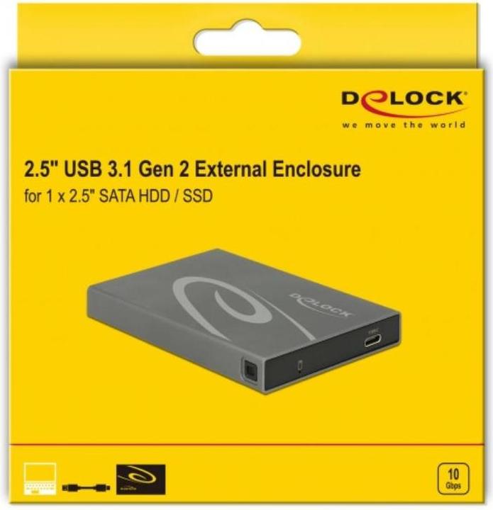 Productafbeelding Delock Behuizing SATA HDD/SSD (2.5")