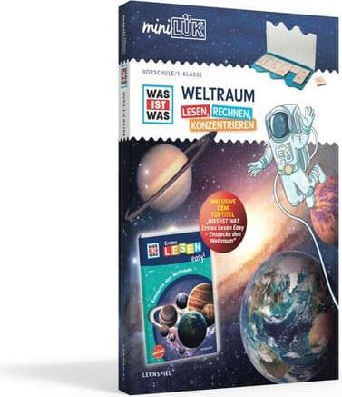 Produktbild Mini LÜK miniLÜK-Set WAS IST WAS 1. Lesen+Rechnen Weltraum ab 5 (Deutsch, Wibke Bierwald, Andreas Töpfer, 2023)