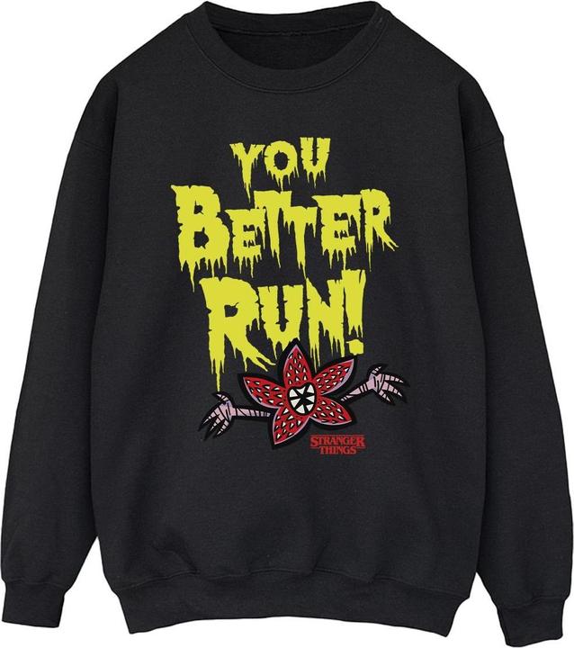 Produktbild Netflix Stranger Things You Better Run Sweatshirt (4XL)