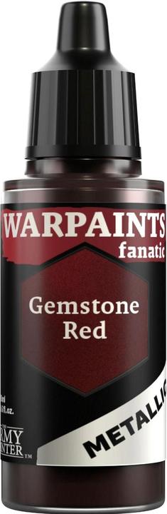 Actual product image The Army Painter Metallic colour Warpaints Fanatic: Gemstone Red 18 ml (Gemstone Red, 18 ml)