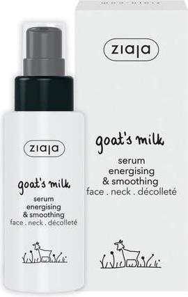 Actual product image Ziaja Goat'S Milk Energising & Smoothing Serum - Smoothing Facial Serum (50 ml)