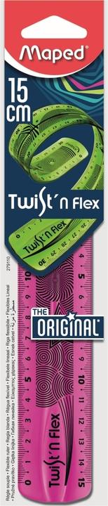 Image du produit Maped Règle plate Twist'n Flex, 150 mm, incassable (15 cm)