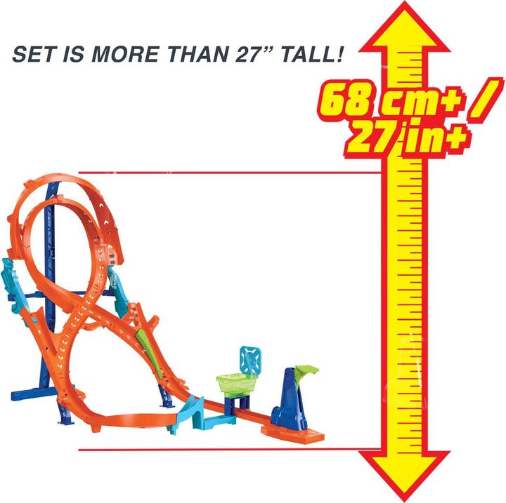 Produktbild Hot Wheels Action Vertikaler 8er-Kurvensprung