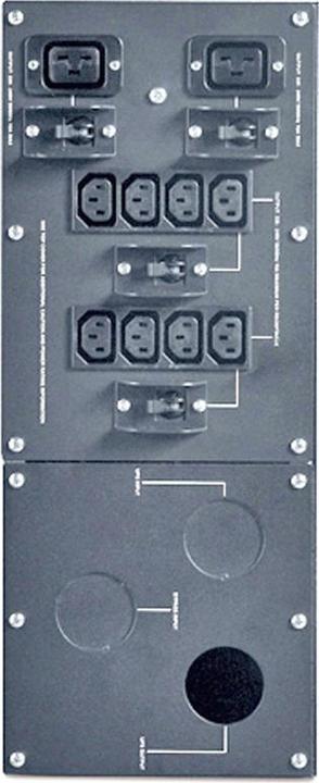 Actual product image APC ServiceBypassPanel SUA / SURT-D black 4U rack/tower conversion