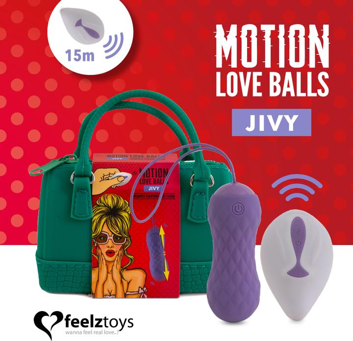 Actual product image FeelzToys Love Balls Jivy